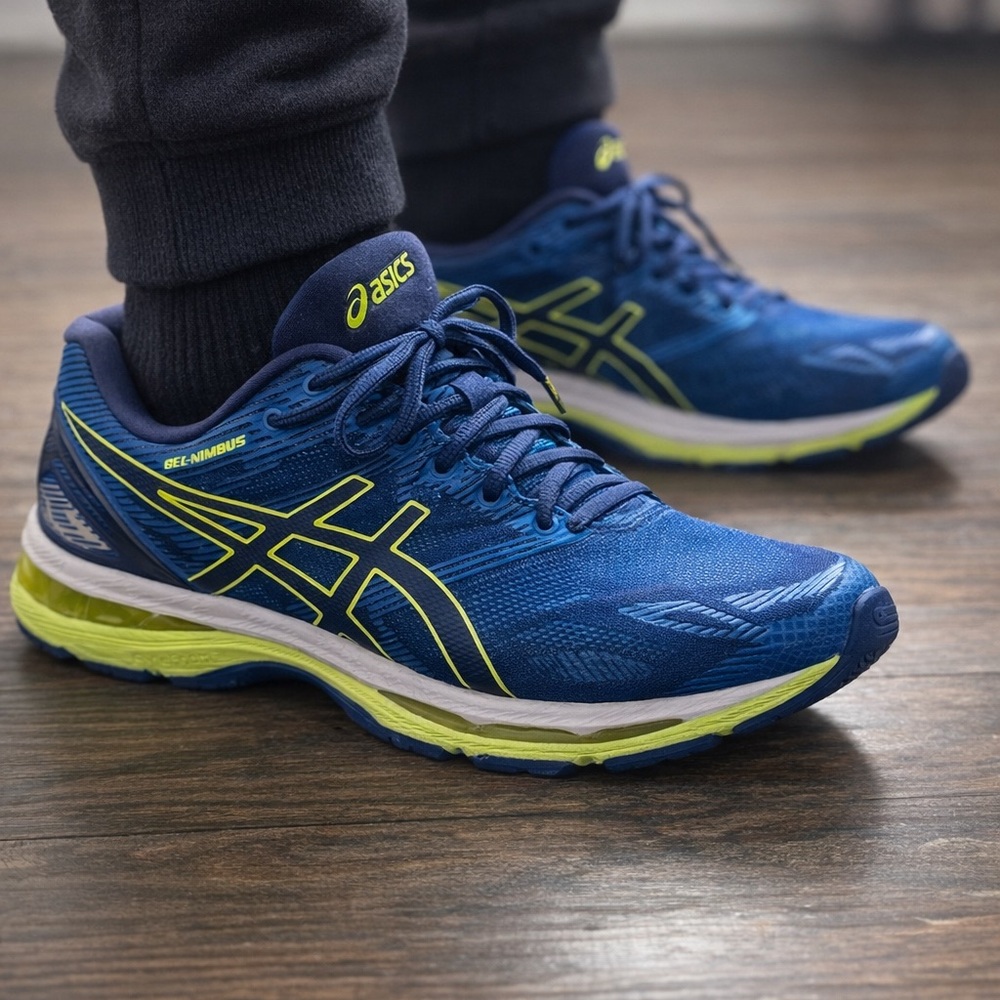 ASICS Men's Gel-Nimbus Blue GEL-Nimbus 19.